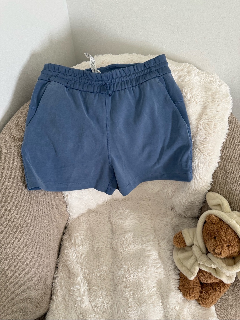 lululemon athletica Slate Blue Athletic Shorts